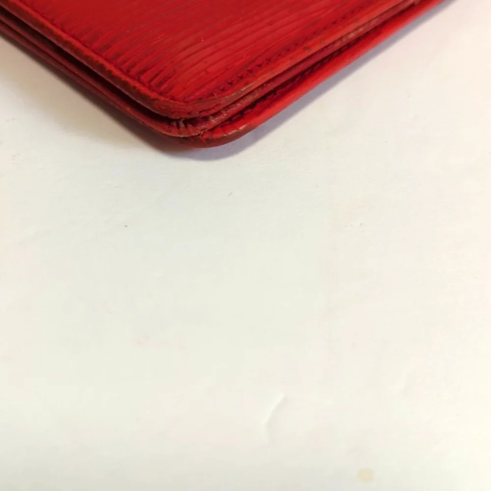 Louis Vuitton Scarlet Epi Leather Wallet - Picture 10 of 14